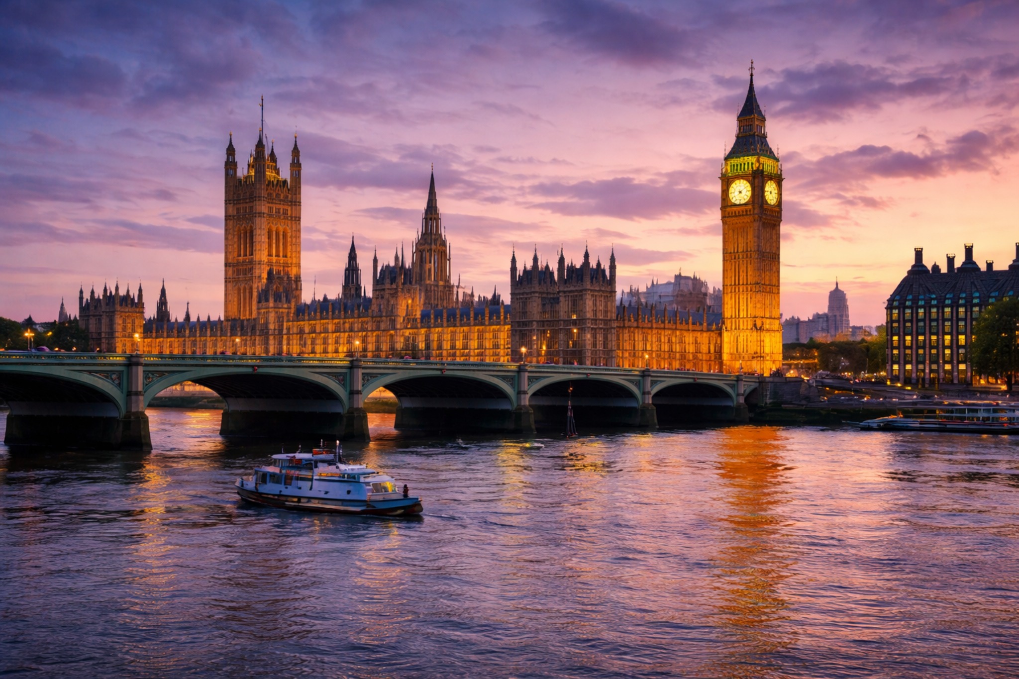 Big Ben and the Houses of Parliament